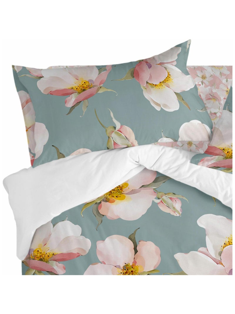 Funda de almohada Spring blossom "Happyfriday" Blanco - Kiabi