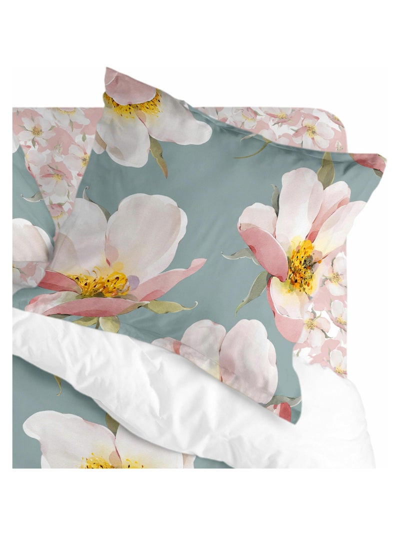 Funda de almohada Spring blossom "Happyfriday" Blanco - Kiabi