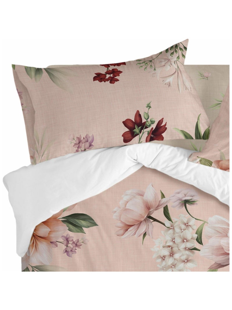 Funda de almohada Summer floral "Happyfriday" Blanco - Kiabi