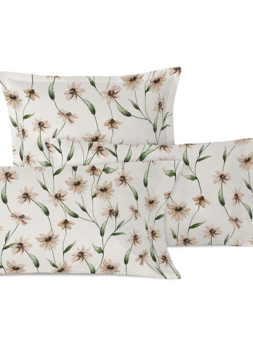 Funda de almohada Tinny bloom "Happyfriday" - Kiabi