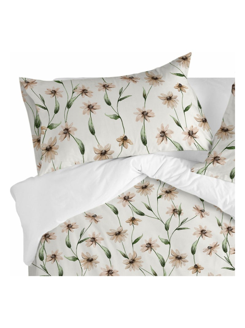 Funda de almohada Tinny bloom "Happyfriday" Blanco - Kiabi
