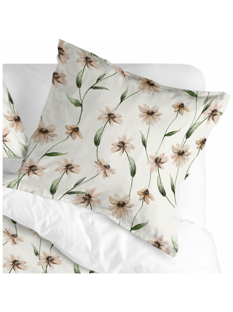 Funda de almohada Tinny bloom "Happyfriday" Blanco - Kiabi