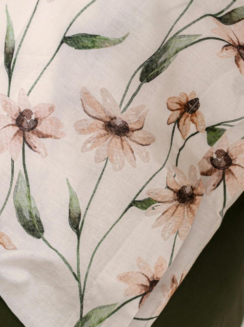 Funda de almohada Tinny bloom "Happyfriday" - Kiabi