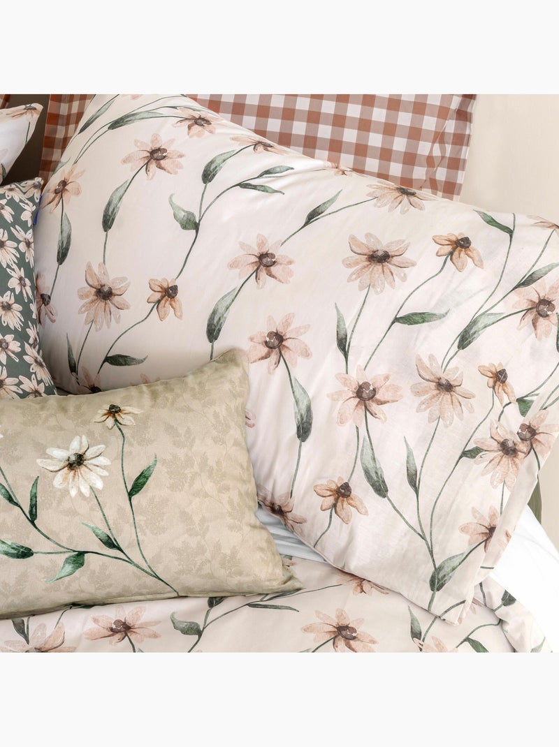 Funda de almohada Tinny bloom "Happyfriday" Multicolor - Kiabi