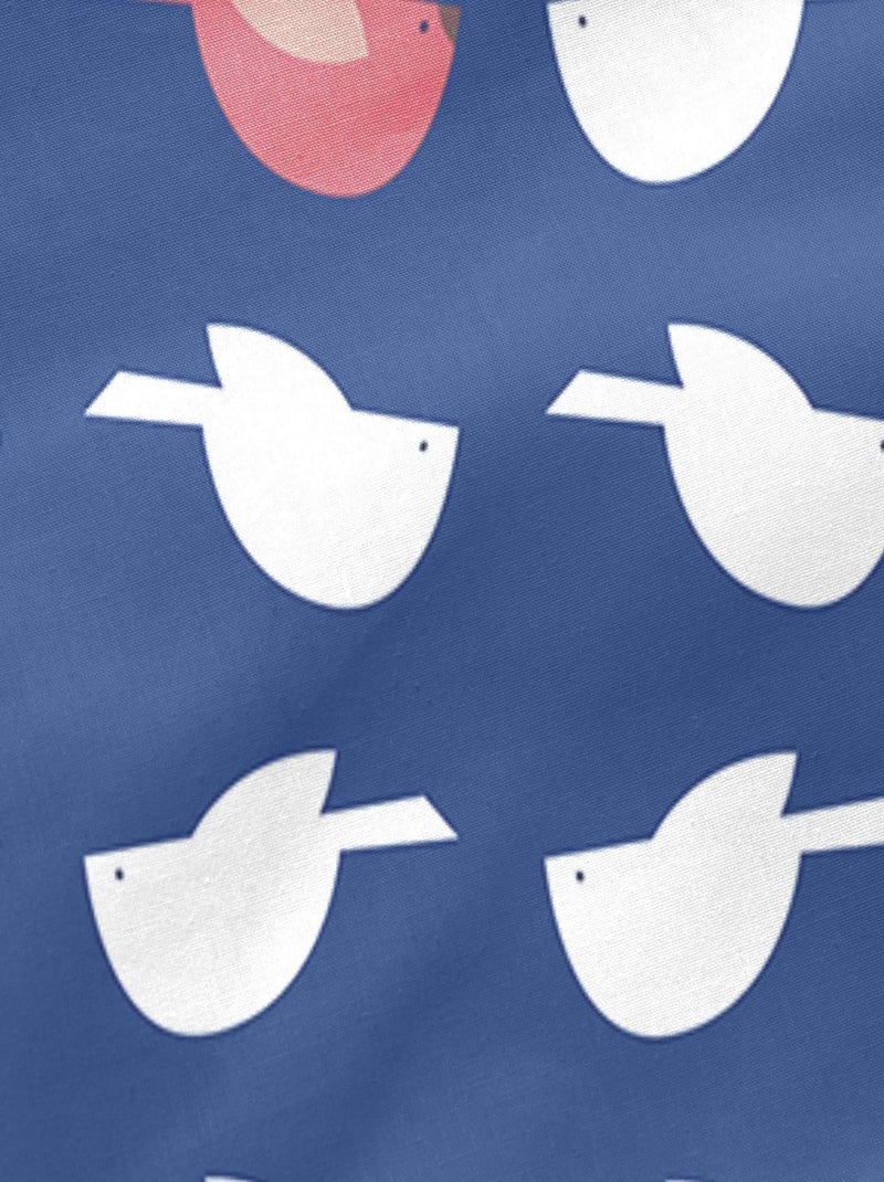 Funda de almohada Whale "Happyfriday" Blanco - Kiabi