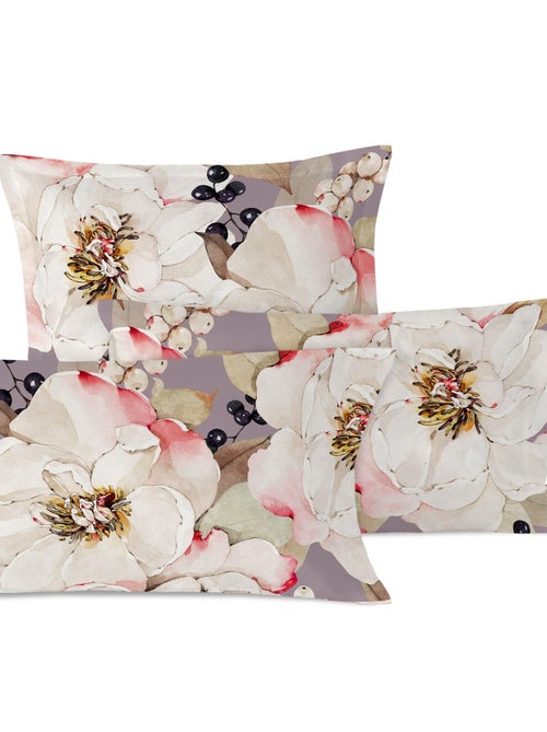 Funda de almohada White peonies "Happyfriday" - Kiabi