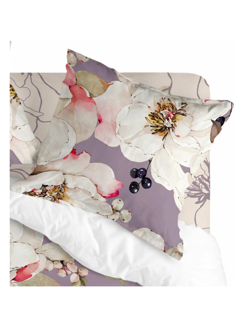 Funda de almohada White peonies "Happyfriday" Blanco - Kiabi
