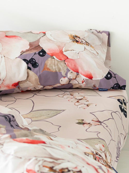 Funda de almohada White peonies "Happyfriday" - Kiabi