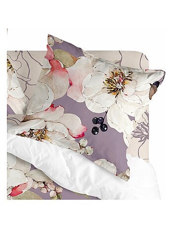 Funda de almohada White peonies "Happyfriday