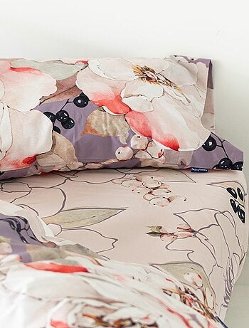 Funda de almohada White peonies "Happyfriday