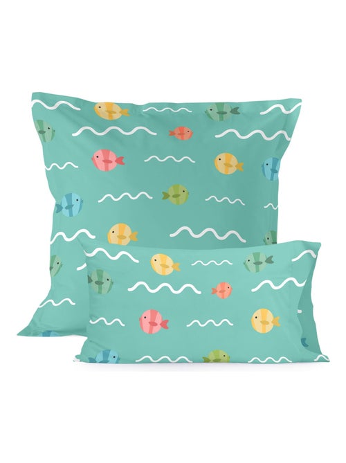 Funda de almohada World map "Happyfriday" - Kiabi