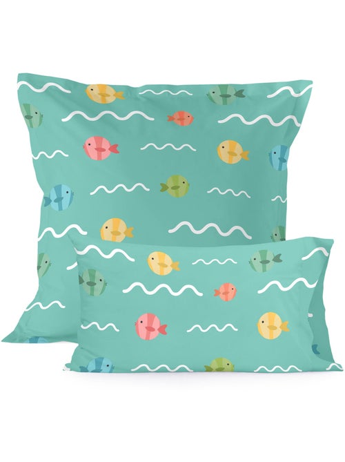 Funda de almohada World map "Happyfriday" - Kiabi