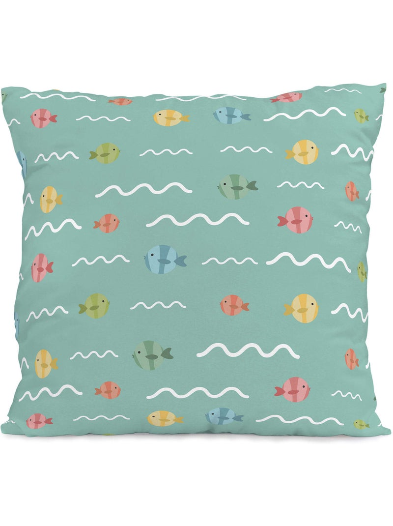 Funda de almohada World map "Happyfriday" Multicolor - Kiabi