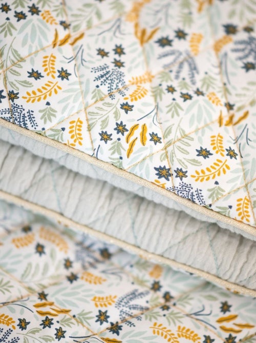 Funda de cama 90x140 cm en algodón verde - SAUTHON - Kiabi