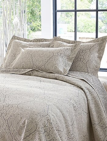 Funda de cama de jacquard con motivos arabescos - Afibel