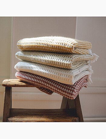 Funda de cama infantil de tela alveolar