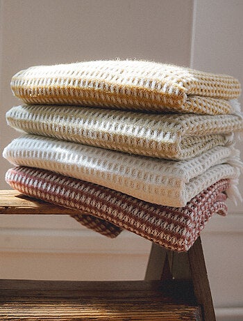 Funda de cama infantil de tela alveolar