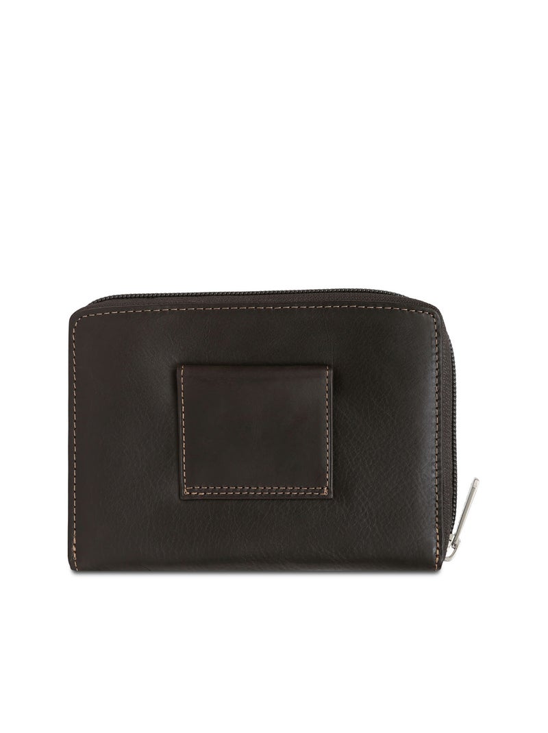 Funda de cinturón - cuero félin hexagona Marrón - Kiabi