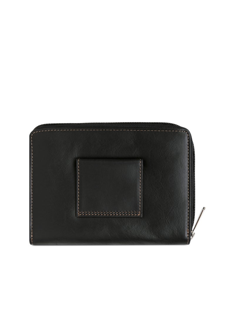 Funda de cinturón - cuero félin hexagona Negro - Kiabi