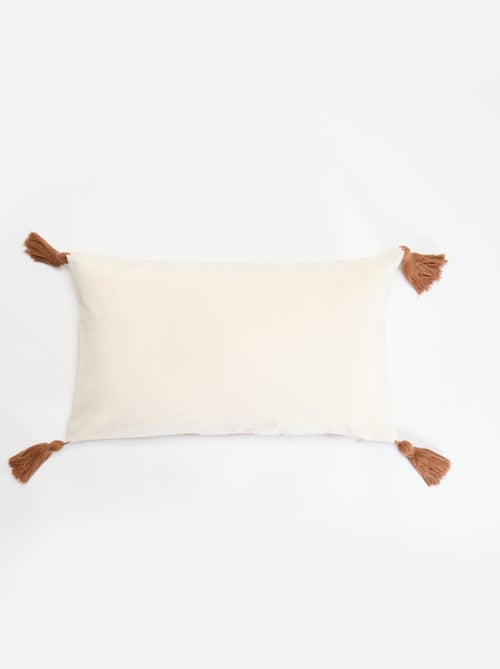 Funda de cojín (30 x 50 cm) - Kiabi Home - Kiabi Funda de cojín (30 x 50 cm) - Kiabi Home - Kiabi