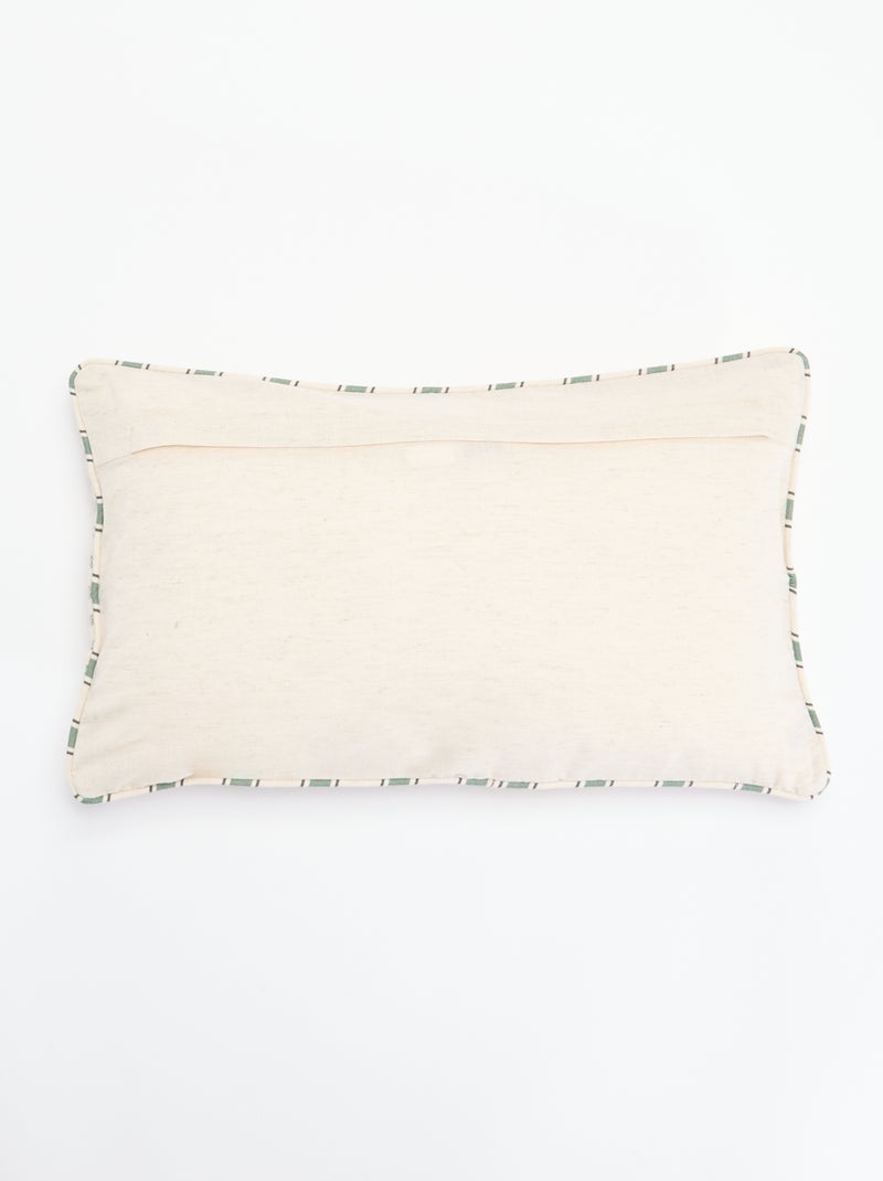 Funda de cojín (30 x 50 cm) - Kiabi Home Verde - Kiabi