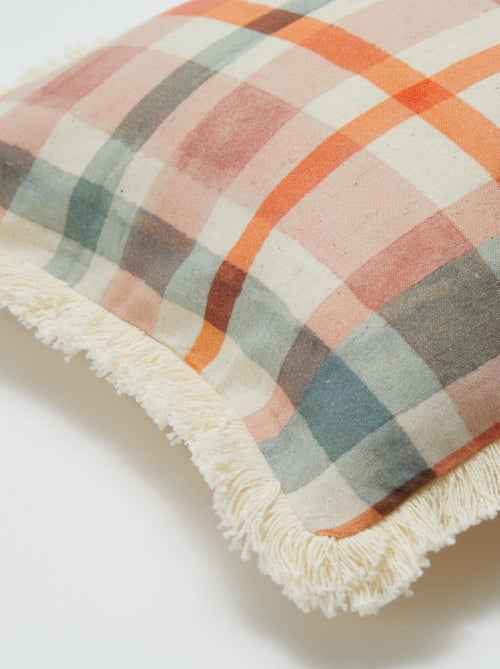 Funda de cojín (30 x 50 cm) de mezcla de lino - Kiabi Home - Kiabi