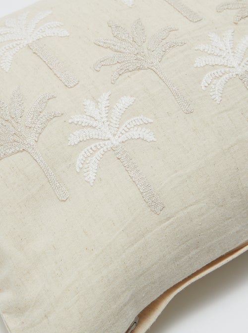 Funda de cojín (30x50 cm) en mezcla de lino - Kiabi Home - Kiabi