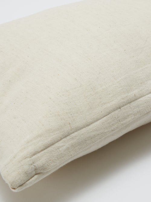 Funda de cojín (30x50 cm) en mezcla de lino - Kiabi Home - Kiabi