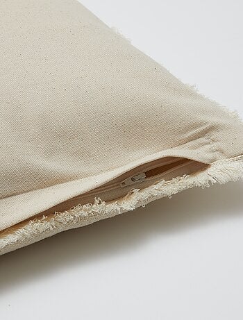 Funda de cojín (45 x 45 cm) de algodón - Kiabi Home