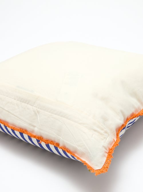 Funda de cojín a rayas - Kiabi Home - Kiabi