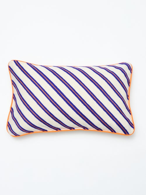 Funda de cojín a rayas (30x50 cm) - Kiabi Home - Kiabi