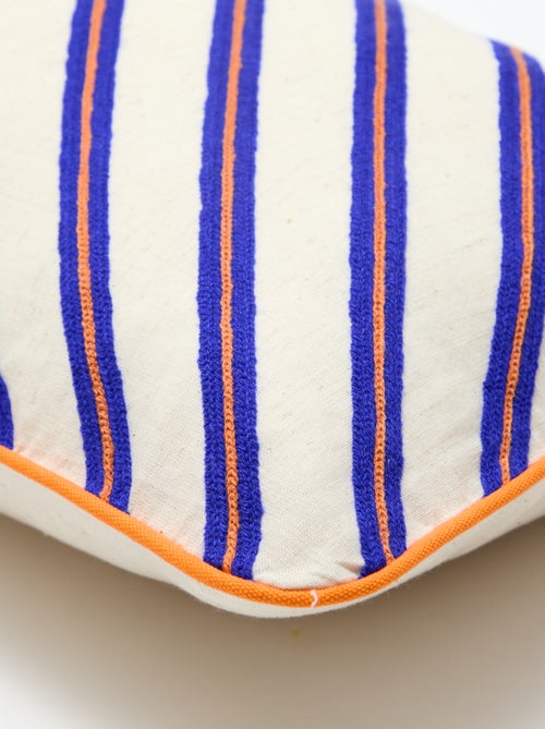 Funda de cojín a rayas (30x50 cm) - Kiabi Home - Kiabi