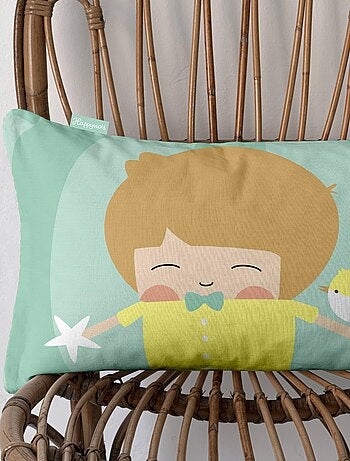 Funda de cojín Air balloon "Happyfriday