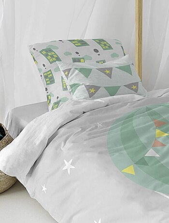 Funda de cojín Air balloon "Happyfriday