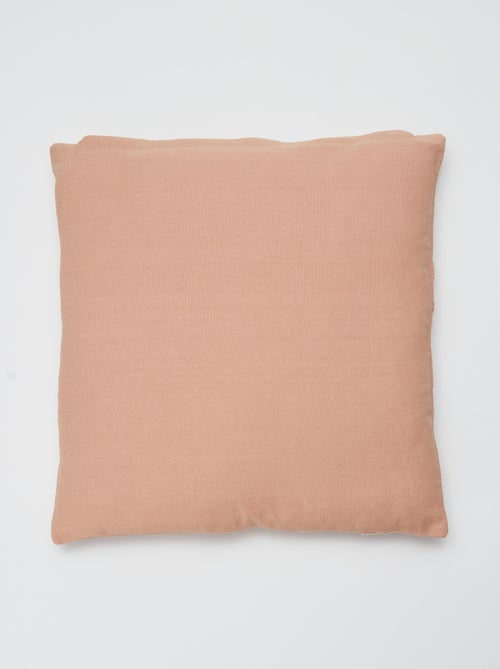 Funda de cojín bordada - Kiabi Home - Kiabi