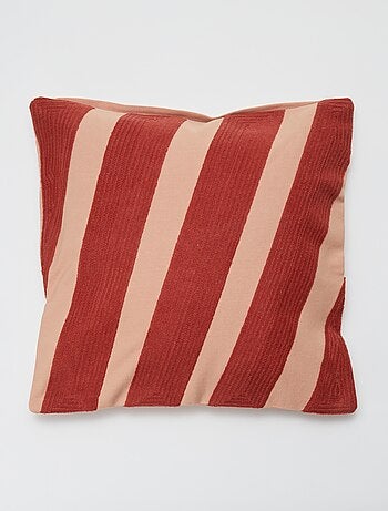Funda de cojín bordada - Kiabi Home