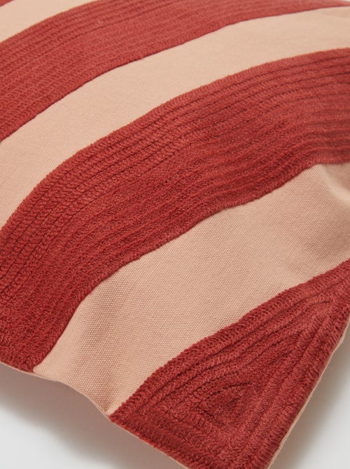 Funda de cojín bordada - Kiabi Home - Kiabi