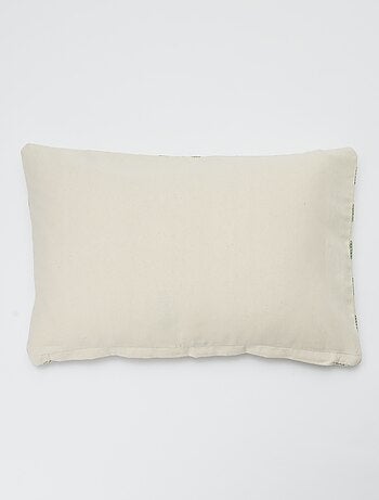 Funda de cojín bordada - Kiabi Home