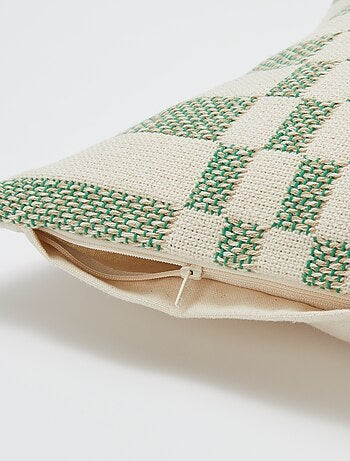 Funda de cojín bordada - Kiabi Home