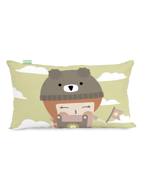 Funda de cojín Camping "Happyfriday" - Kiabi