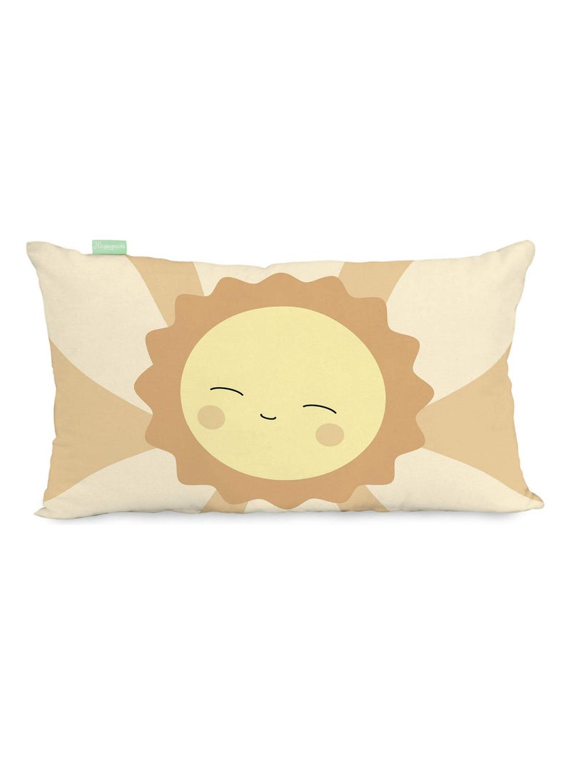 Funda de cojín Camping "Happyfriday" Blanco - Kiabi