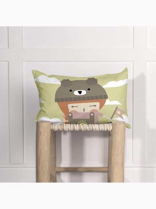 Funda de cojín Camping "Happyfriday" - Kiabi