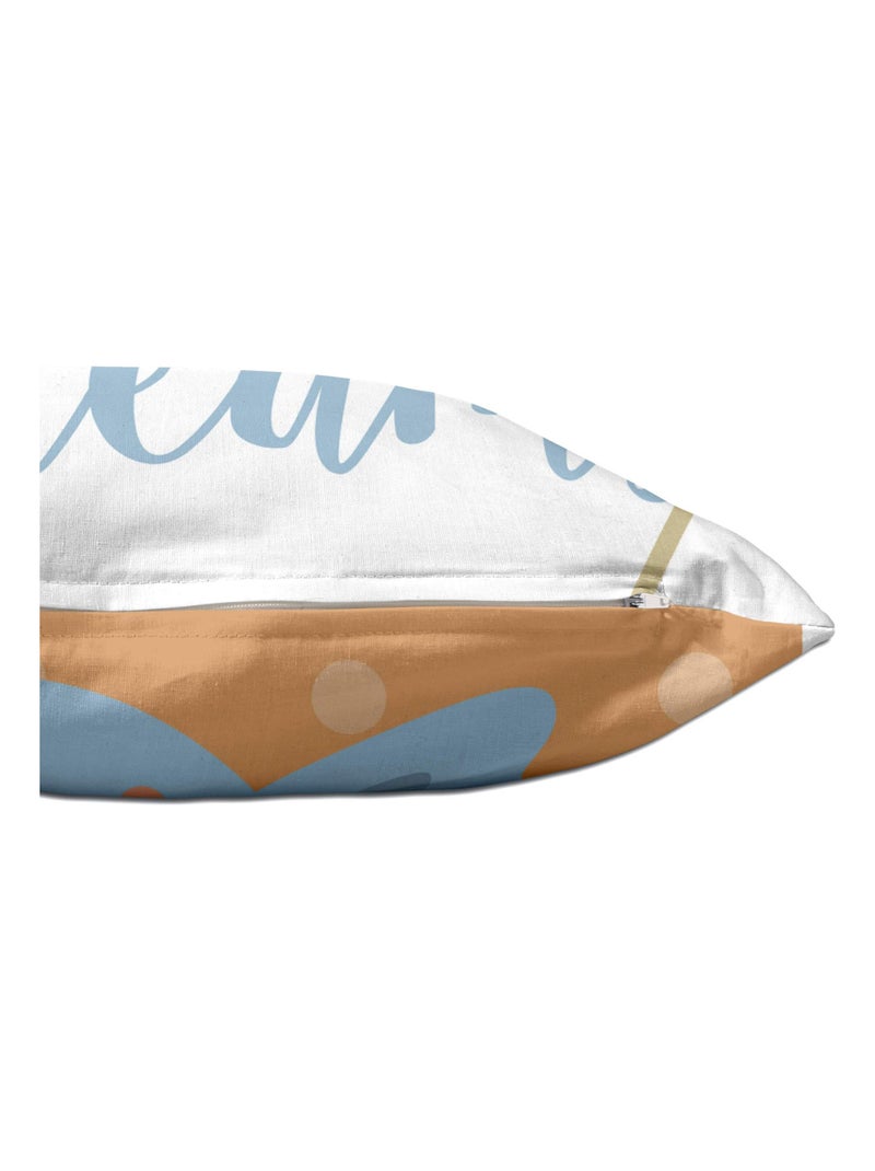 Funda de cojín Candies "Happyfriday" Blanco - Kiabi