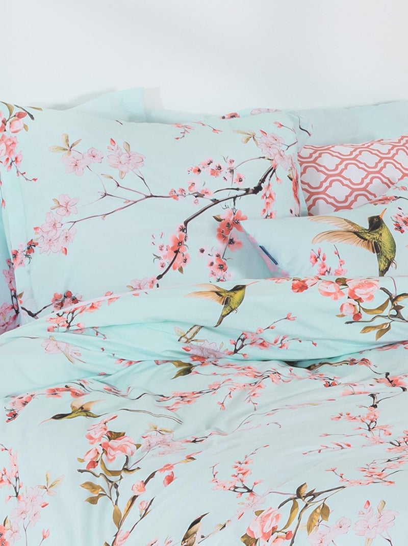 Funda de cojín Chinoiserie "Happyfriday" Blanco - Kiabi