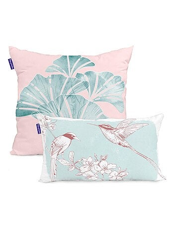 Funda de cojín Chinoiserie rose "Happyfriday