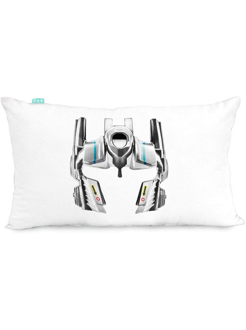 Funda de cojín Cyborg "Happyfriday" Blanco - Kiabi