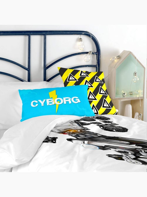 Funda de cojín Cyborg "Happyfriday" - Kiabi
