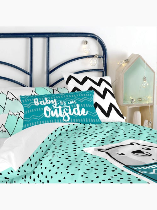 Funda de cojín Daddy bear "Happyfriday" - Kiabi