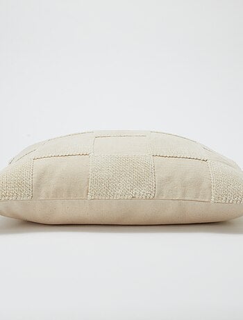 Funda de cojín 'damero' - Kiabi Home