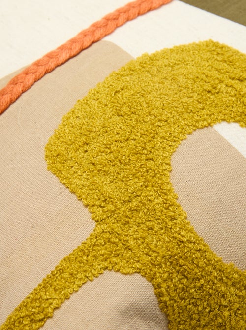 Funda de cojín 'damero' - Kiabi